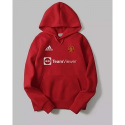  CM  Man.UTD Team Viewer Red Hoodie