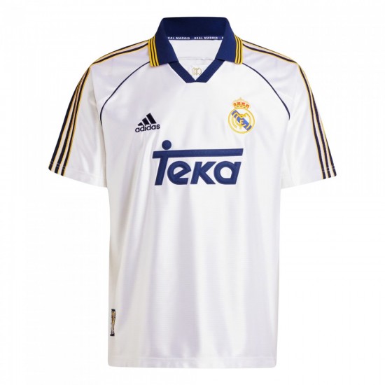 Real Madrid Home Retro Jersey 99-00 Real Madrid Home Retro Jersey 99-00