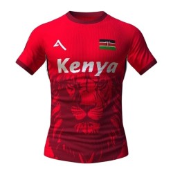 Kenya-Simba Red Rugby Jersey