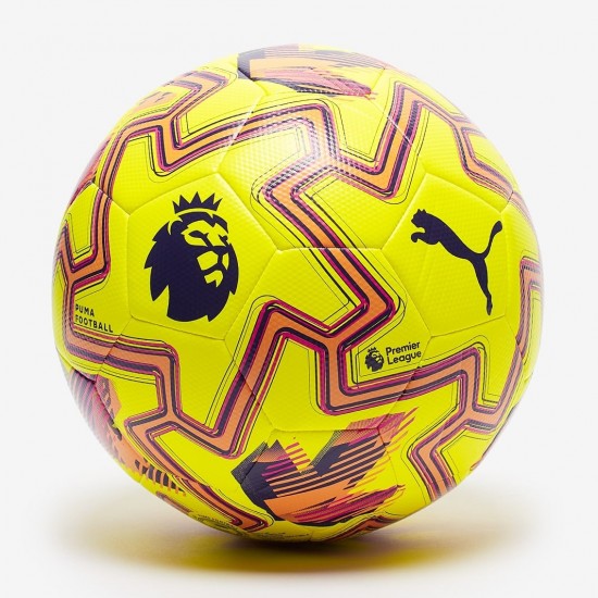Puma Orbita Cup Premier League 25-26 Football Yellow