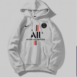 CM Psg White Hoodie-B CM Psg White Hoodie-B