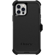 OTTERBOX BLACK CASE - IPHONE 12 AND 12 PRO - DEFENDER