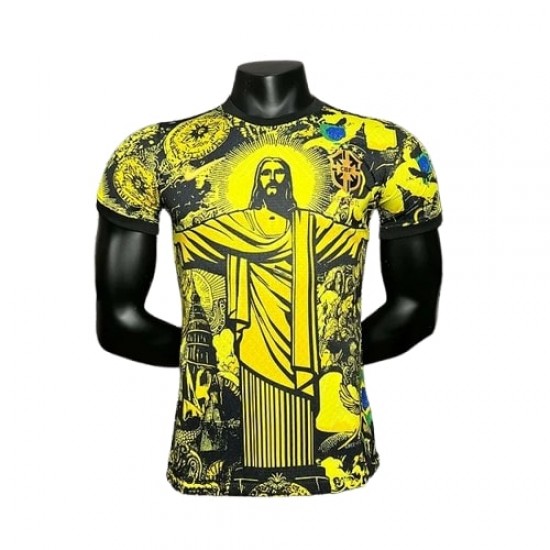 Brazil Special edition Jersey Gold 24-25 Brazil Special edition Jersey Gold 24-25