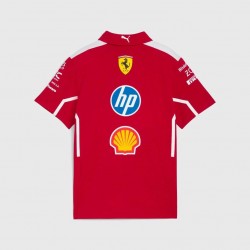 Scuderia Ferrari F1 2025 Team Polo
