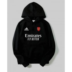 CM Arsenal Black Hoodie (Design B)