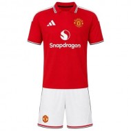Manchester United Home Kids Jersey plus Shorts 26-27