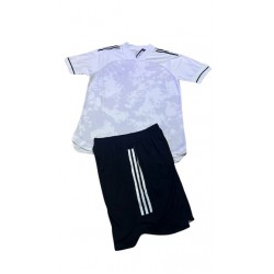 Plain White Jersey & Black Short