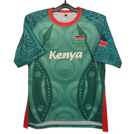 Green Kenya Rugby 2024 Jersey 