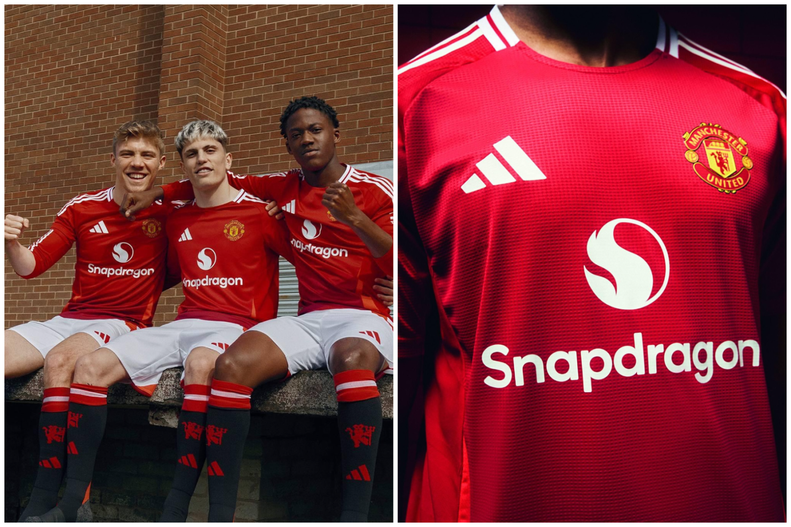 Manchester United 2024/25 Adidas home kit Manchester United 2024/25 Adidas home kit
