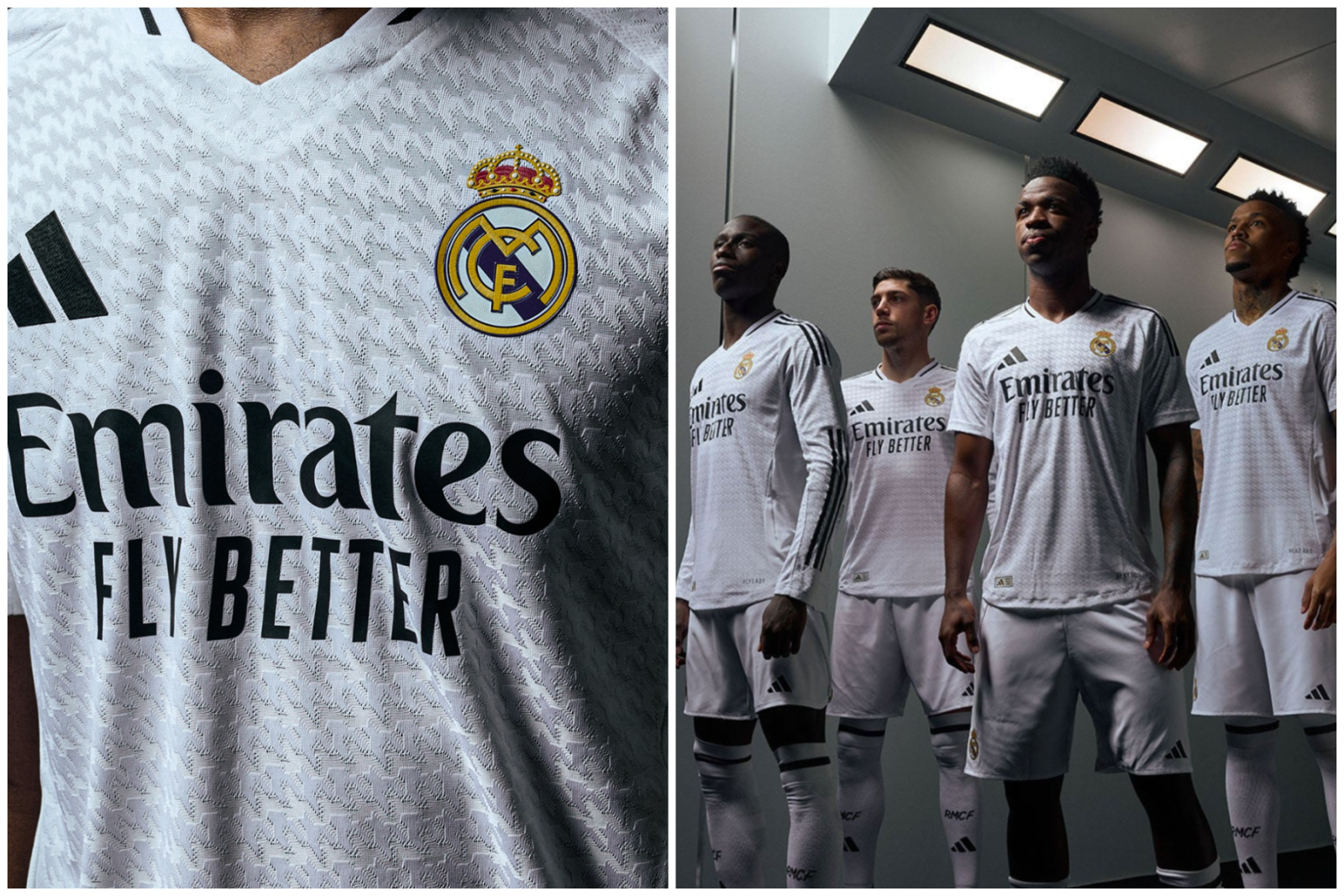 Real Madrid 2024/25 Adidas home kit Real Madrid 2024/25 Adidas home kit